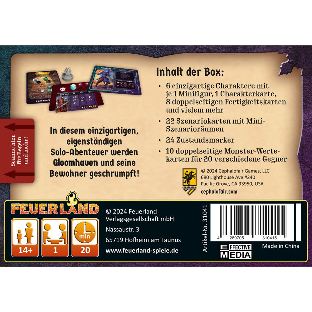 Gloomhaven: Knöpfe & Krabbler Rückseite