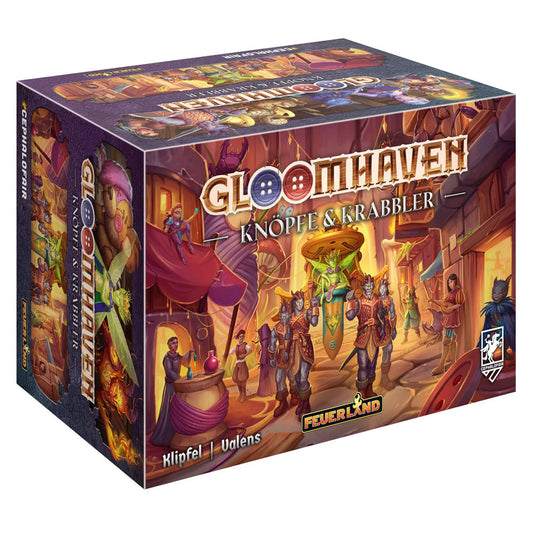 Gloomhaven: Knöpfe & Krabbler Cover Box