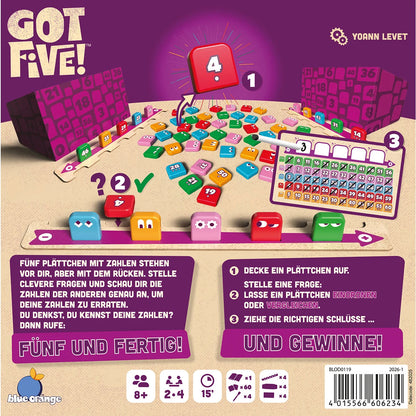Got Five! Rückseite