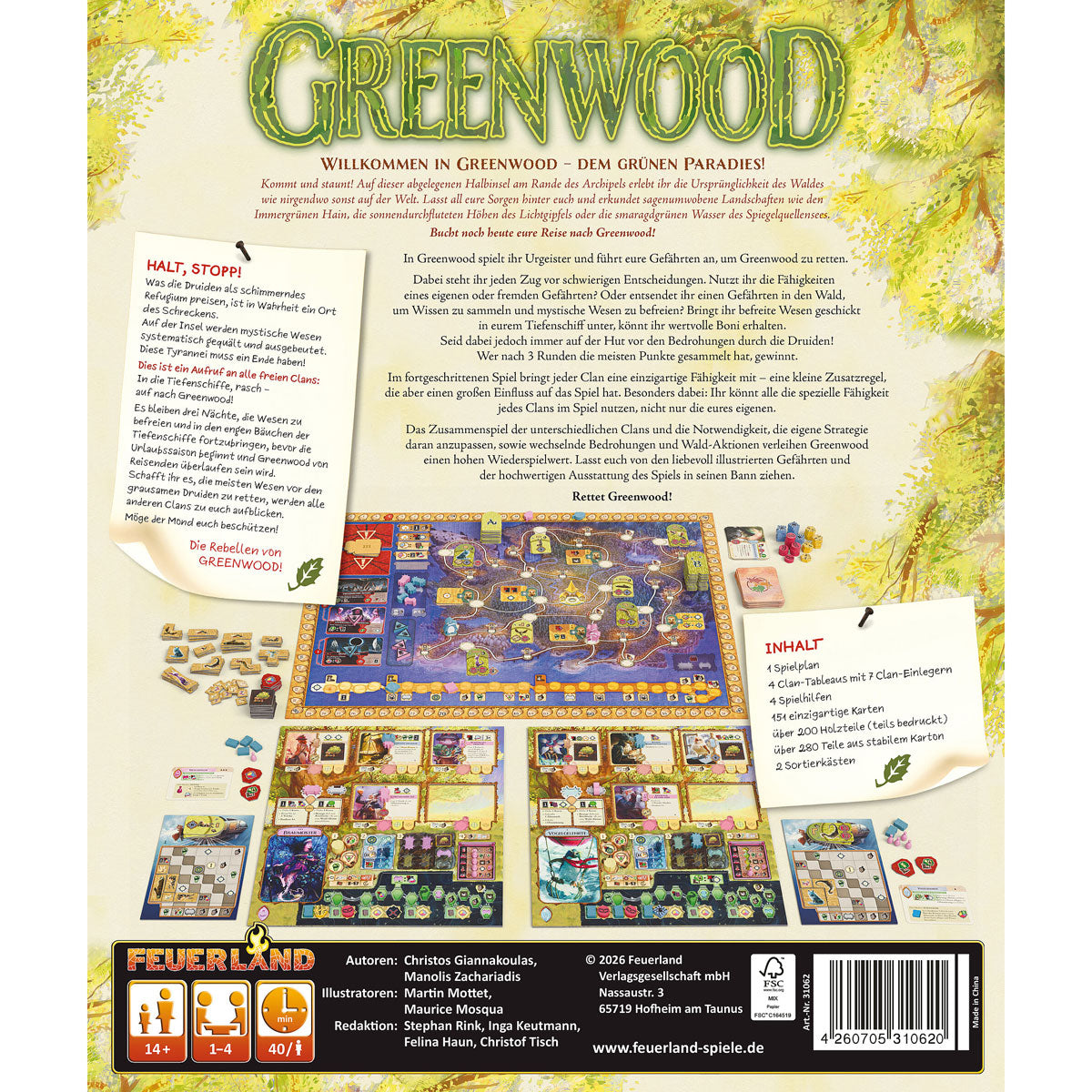 Greenwood Rückseite