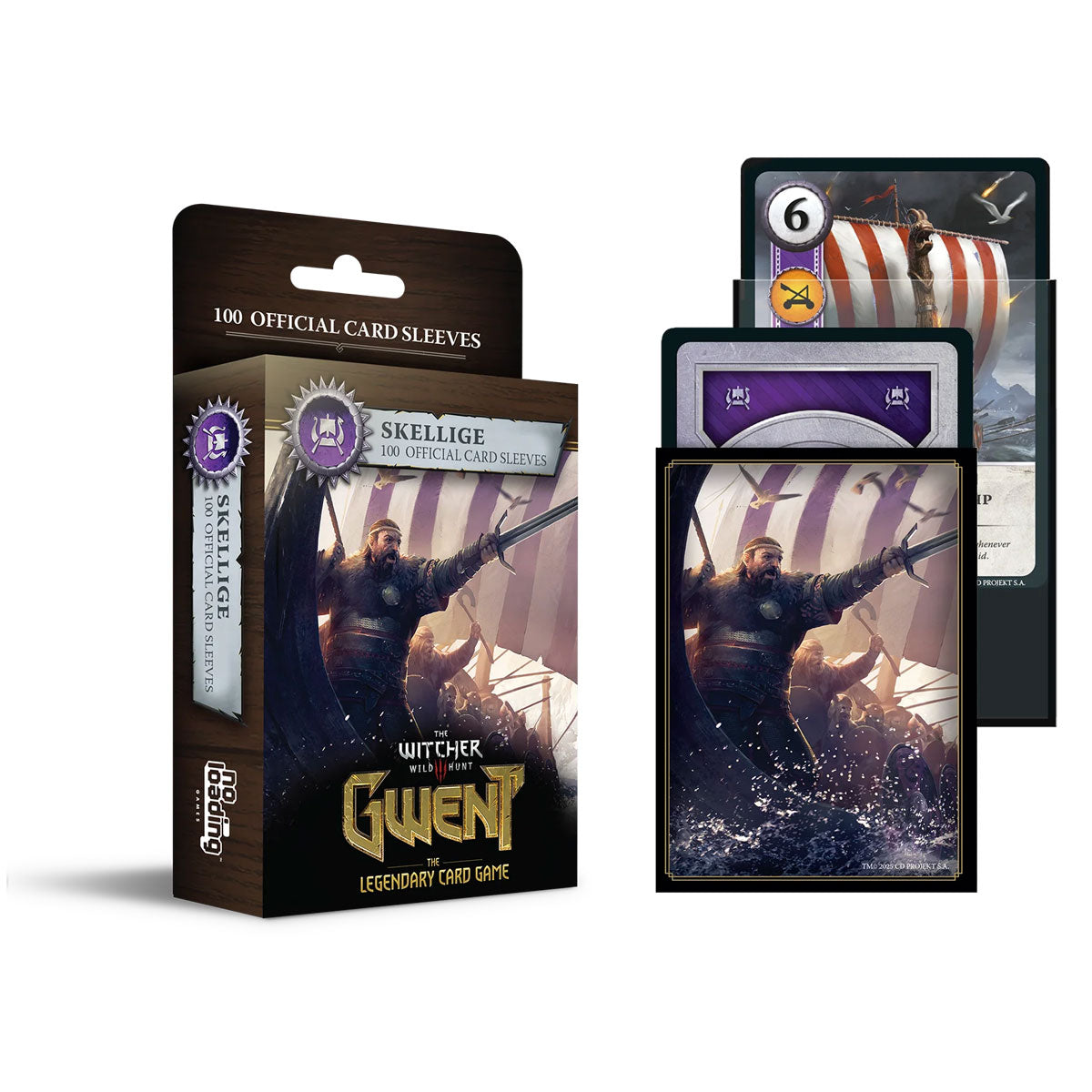 Gwent Art Sleeves - Skellige Detail