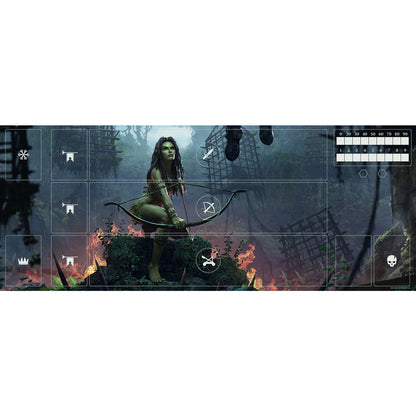 Gwent Neoprene Mat - Scoia'tael Detail