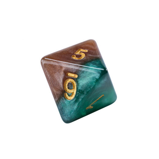 Halfsies Dice: Treant Dice (Premium 7er Würfelset)