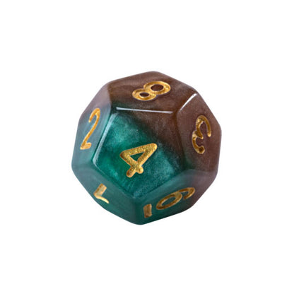 Halfsies Dice: Treant Dice (Premium 7er Würfelset)