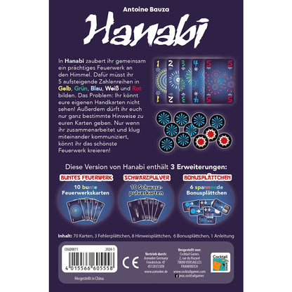 Hanabi Rückseite