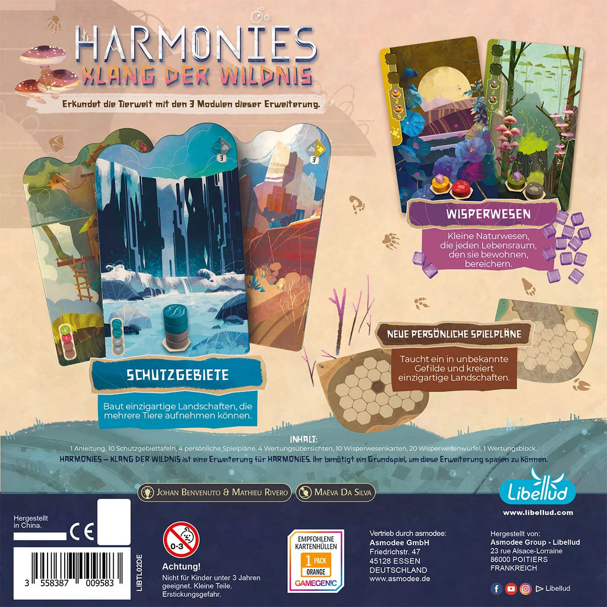 Harmonies: Klang der Wildnis Rückseite