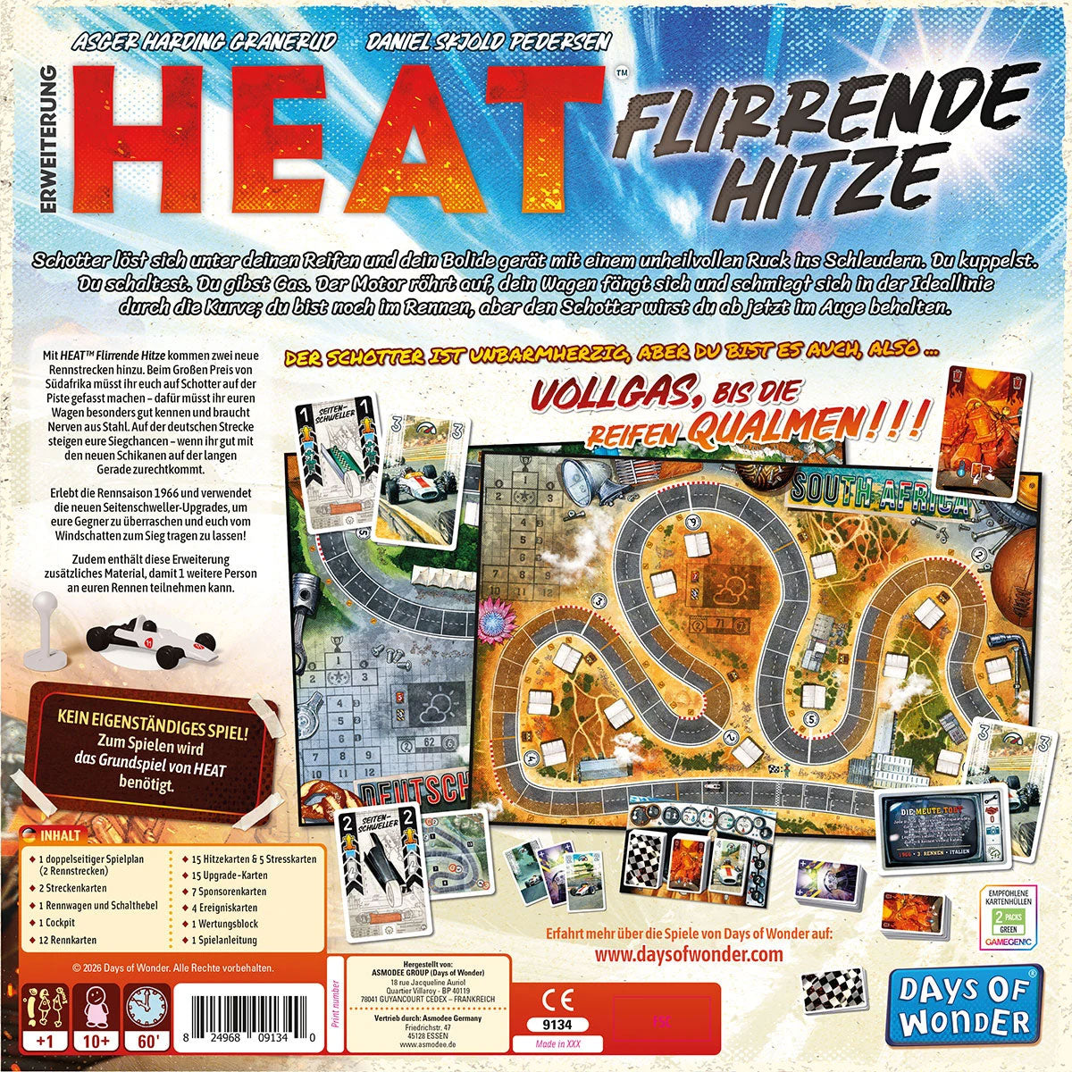 Heat: Flirrende Hitze Rückseite