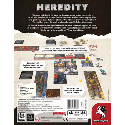 Heredity - Die Geschichte von Swan Rückseite