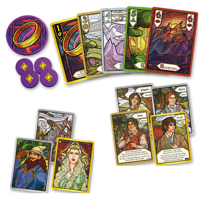 Der Herr der Ringe: Die Gefährten – Das Stichspiel Detail