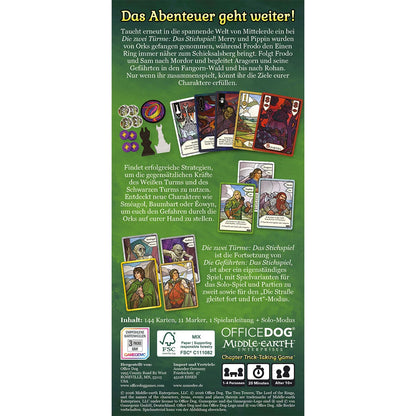 Der Herr der Ringe: Die zwei Türme - Das Stichspiel Rückseite