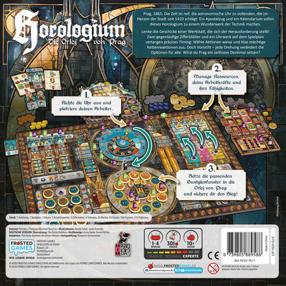 Horologium - Die Orloj von Prag Rückseite