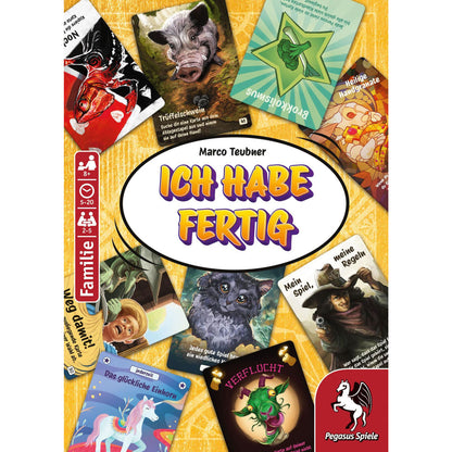 ICH HABE FERTIG Cover