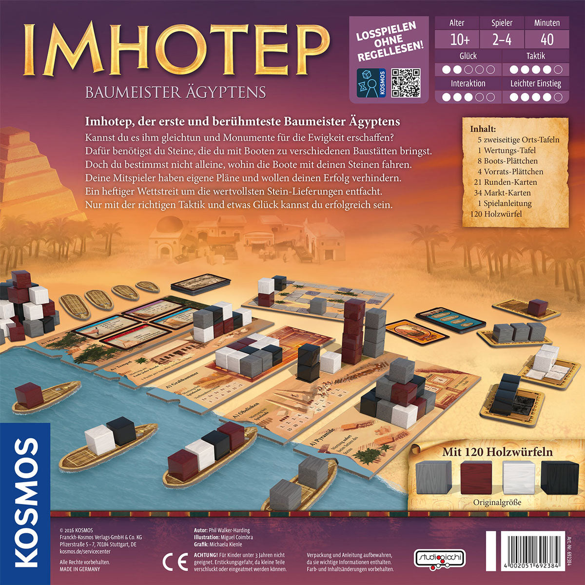 Imhotep Rückseite