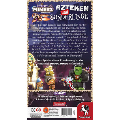 Imperial Miners: Azteken und Sonderlinge Rückseite