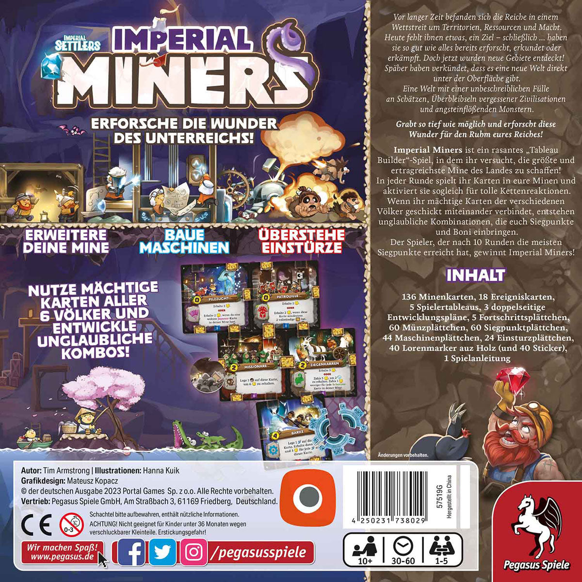 Imperial Miners Rückseite