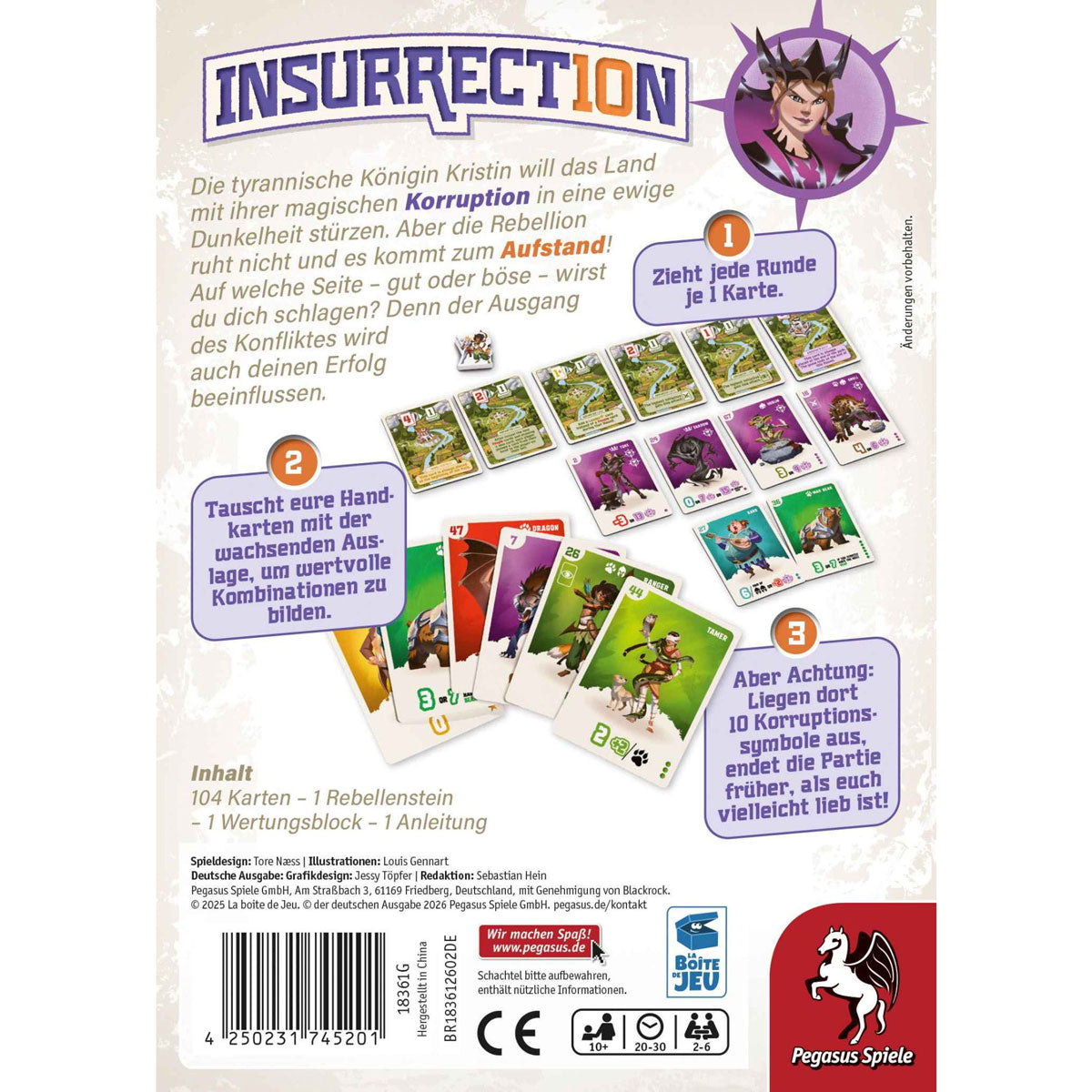 Insurrection Rückseite