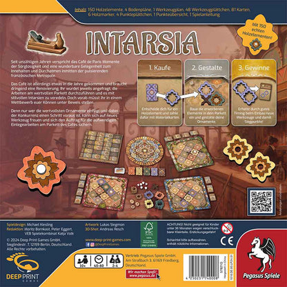 Intarsia Rückseite