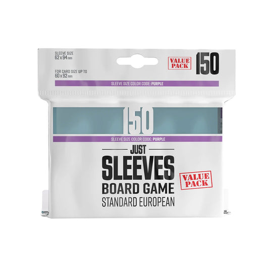 Gamegenic Just Sleeves: PURPLE (62x94mm) - Value Pack