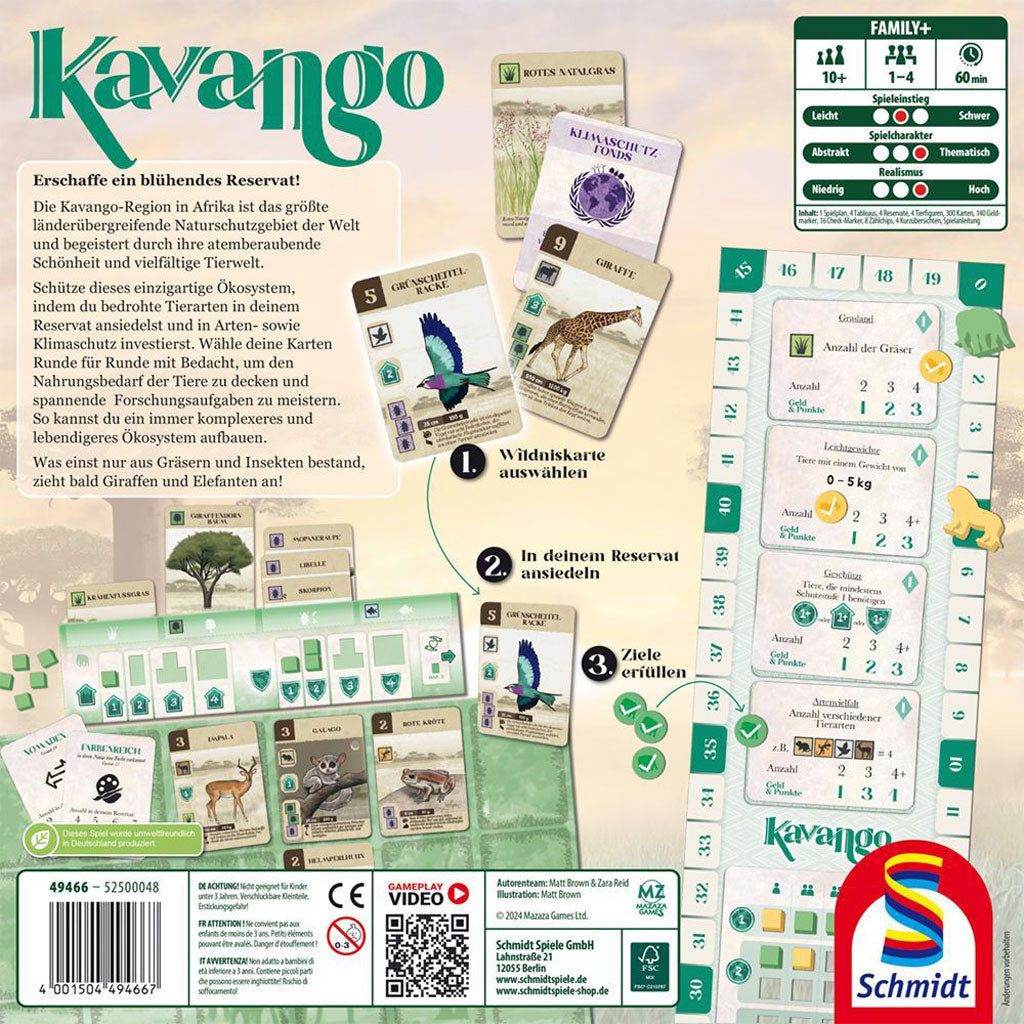 Kavango Rückseite