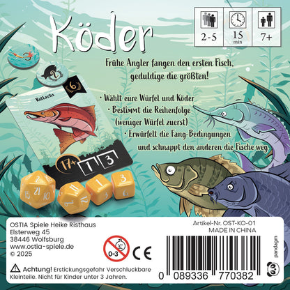 Köder Rückseite