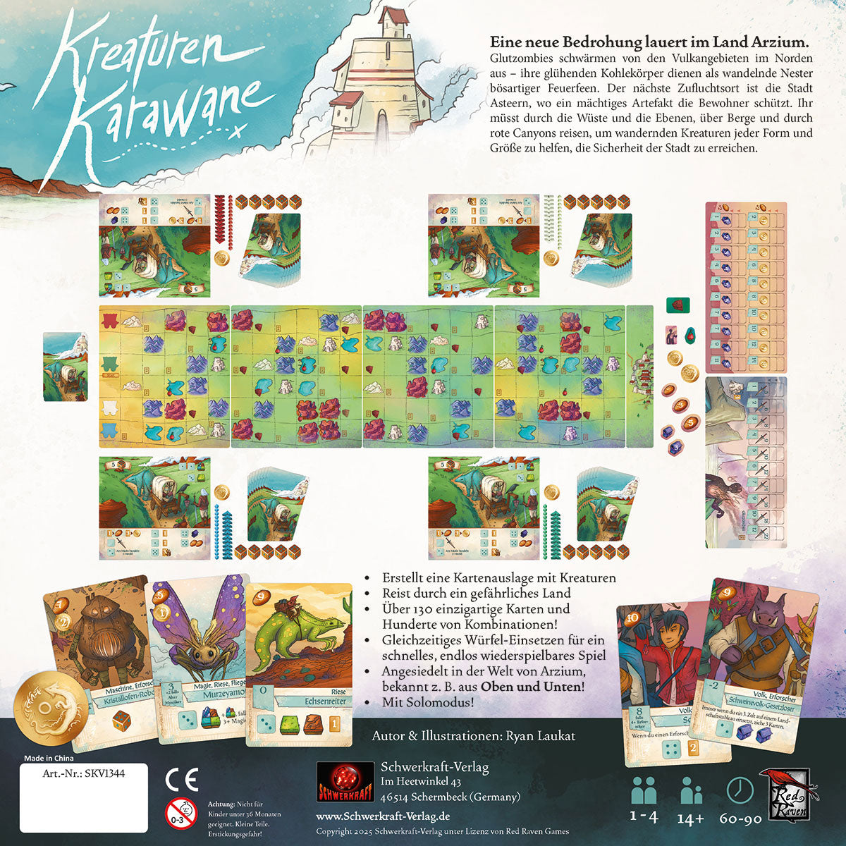 Kreaturen-Karawane Rückseite