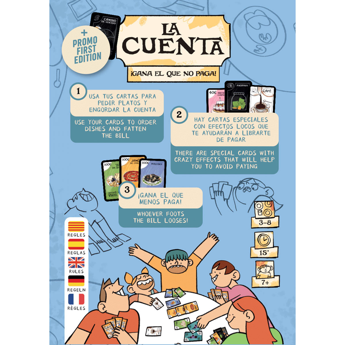 La Cuenta Rückseite