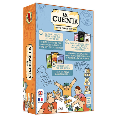 La Cuenta (EN) Rückseite Box