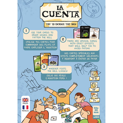 La Cuenta (EN) Rückseite