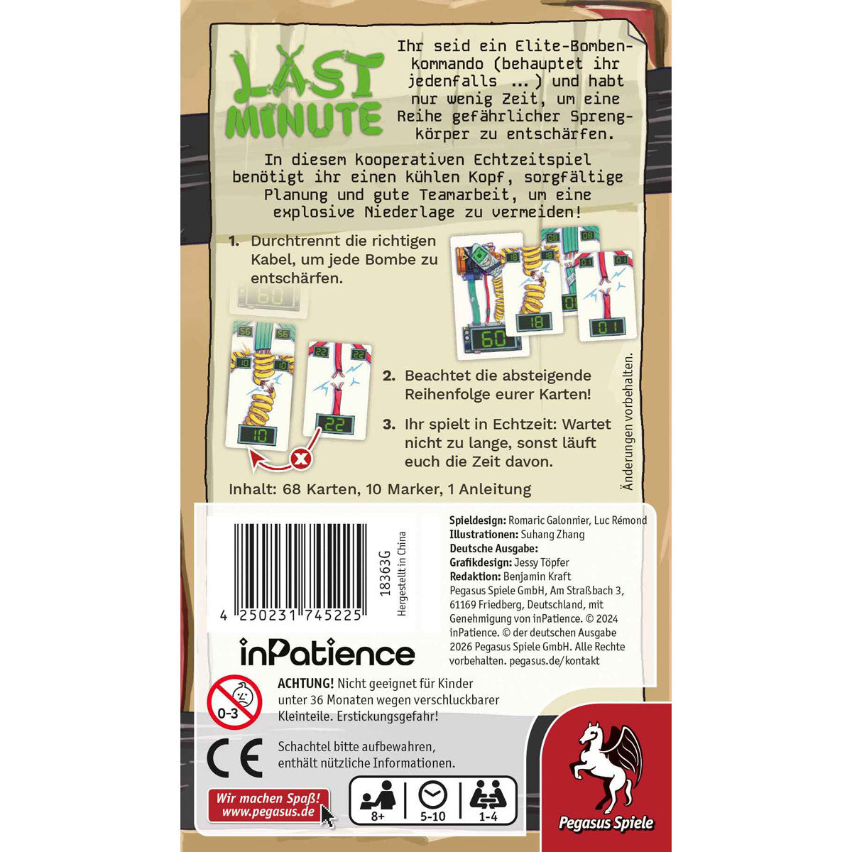 Last Minute Rückseite