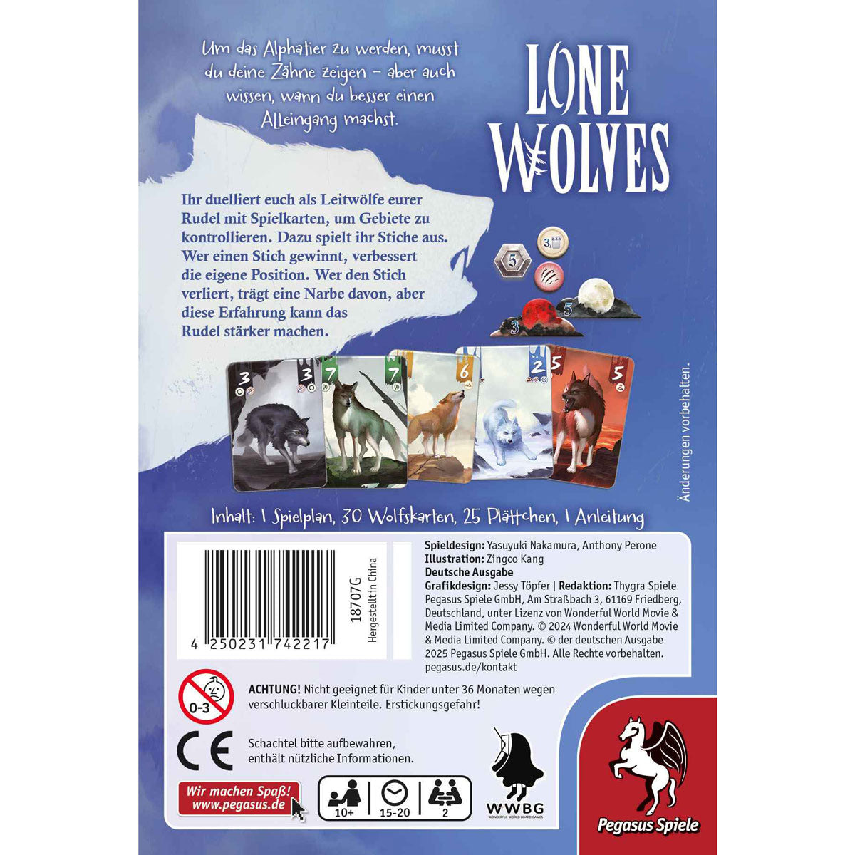 Lone Wolves Rückseite