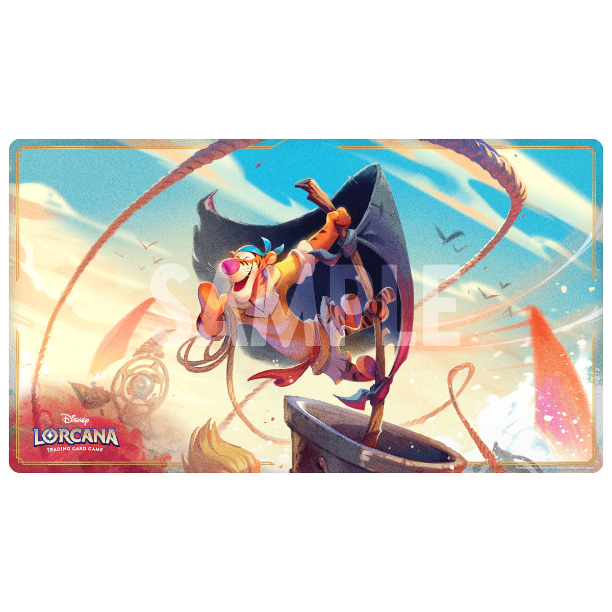 Disney Lorcana: Archazias Insel - Spielmatte Tigger Detail