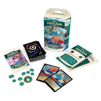 Disney Lorcana: Archazias Insel - Einzelspieler-Deck (Rubin & Saphir) Detail