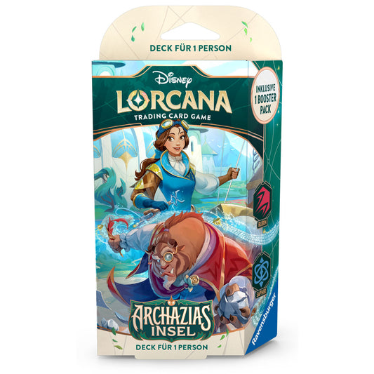 Disney Lorcana: Archazias Insel - Einzelspieler-Deck (Rubin & Saphir)