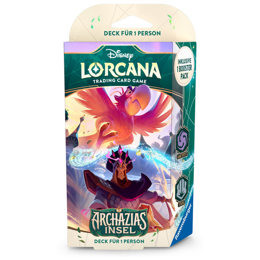 Disney Lorcana: Archazias Insel - Einzelspieler-Deck (Amethyst & Stahl)
