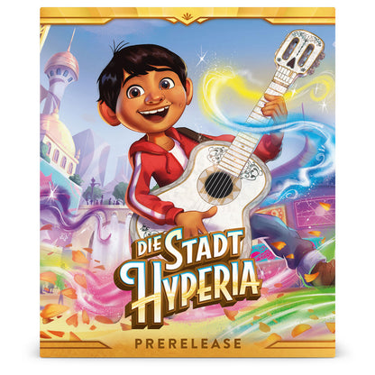 Disney Lorcana: Die Stadt Hyperia - Pre-Release Box Cover