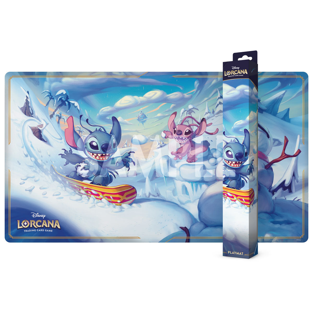 Disney Lorcana: Die Stadt Hyperia - Spielmatte Stitch