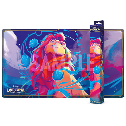 Disney Lorcana: Mythen - Spielmatte Mufasa