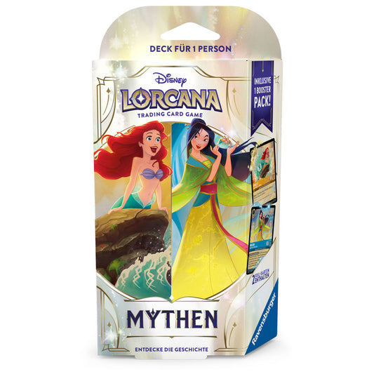 Disney Lorcana: Mythen - Einzelspieler-Deck (Bernstein & Saphir)