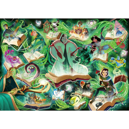 Disney Lorcana: Puzzle Glimmers of the Realm - Emerald Detail
