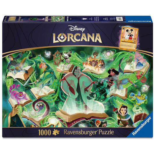 Disney Lorcana: Puzzle Glimmers of the Realm - Emerald