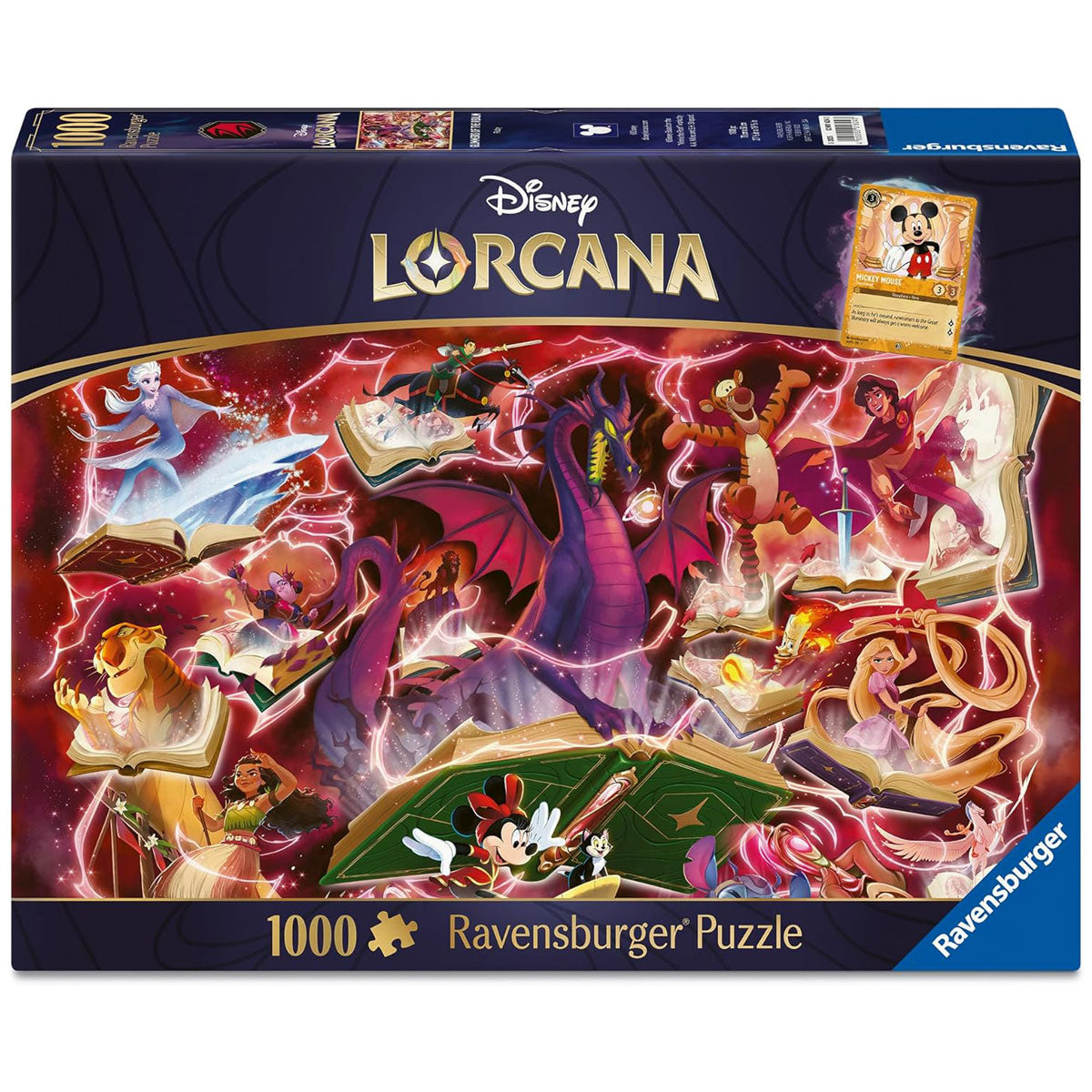 Disney Lorcana: Puzzle Glimmers of the Realm - Ruby
