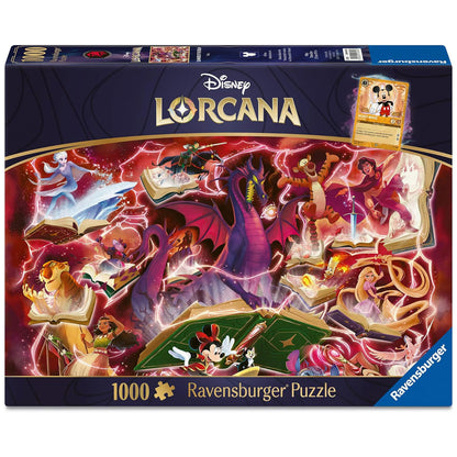 Disney Lorcana: Puzzle Glimmers of the Realm - Ruby