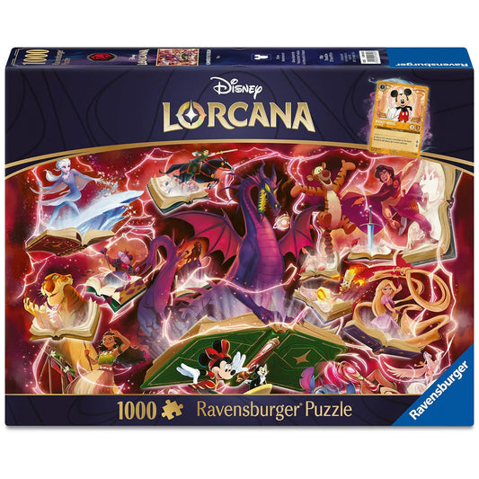 Disney Lorcana: Puzzle Glimmers of the Realm - Ruby