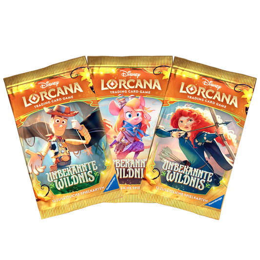 Disney Lorcana: Unbekannte Wildnis - Booster Pack