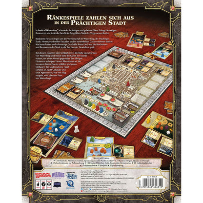 Lords of Waterdeep Rückseite