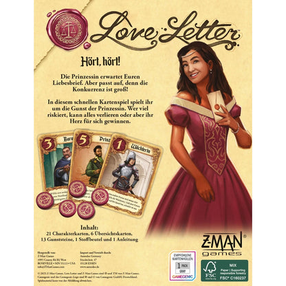 Love Letter Rückseite