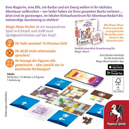 Magic Maze Pocket Rückseite
