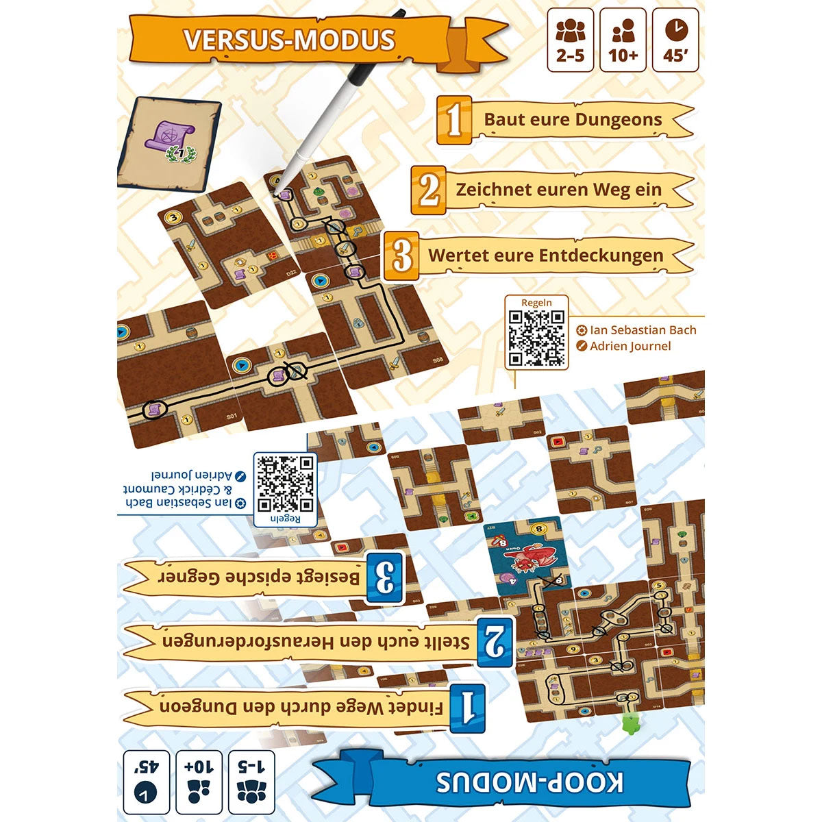 Map Masters Rückseite