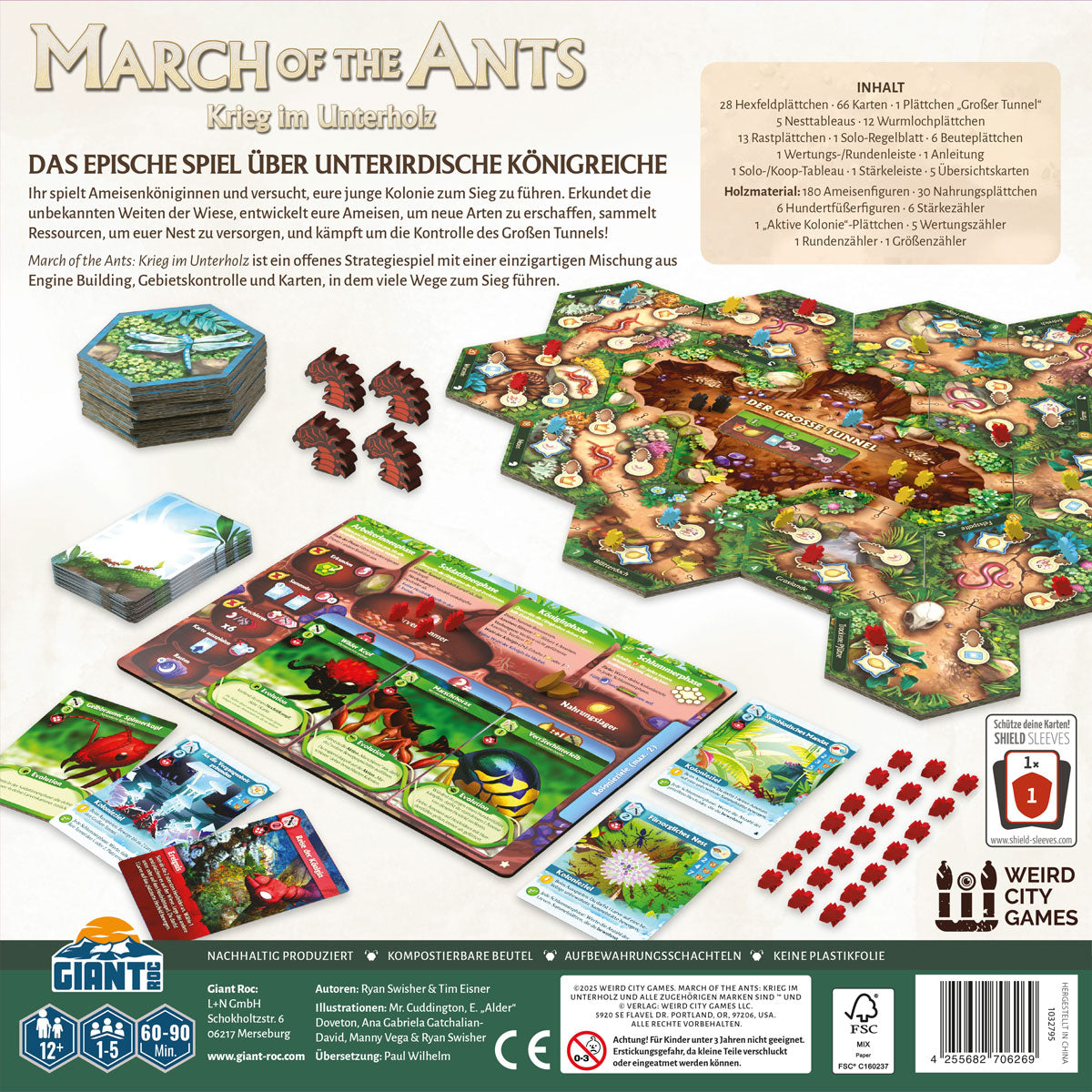 March of the Ants Rückseite