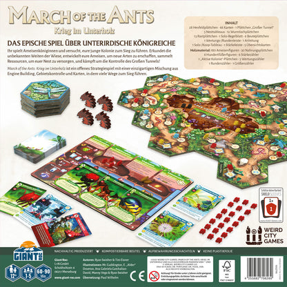 March of the Ants Rückseite